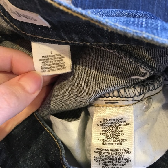 DKNY dark wash bootcut jeans size 5 - Picture 4 of 4